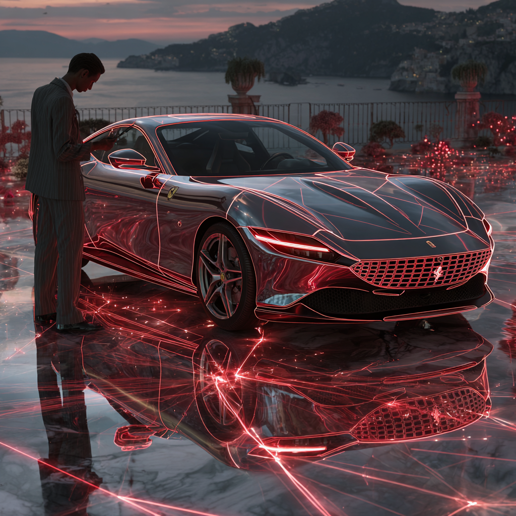 Web3-enabled Ferrari transaction