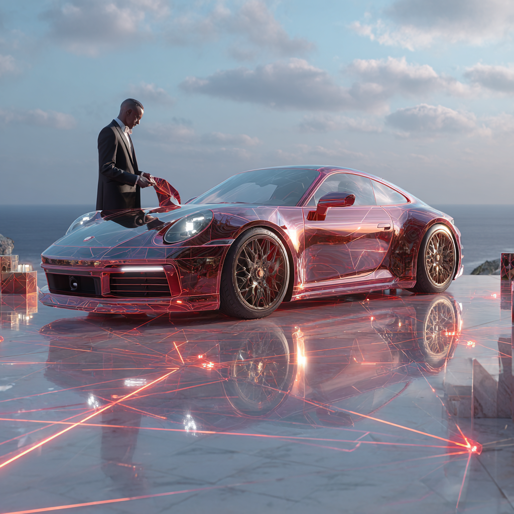 Blockchain-enabled exotic car sales